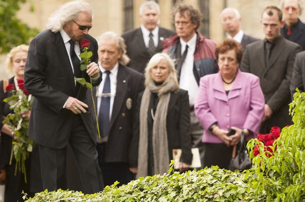 Bee Gee Robin Gibb's Sad, Beautiful Funeral - The Roxborogh Report