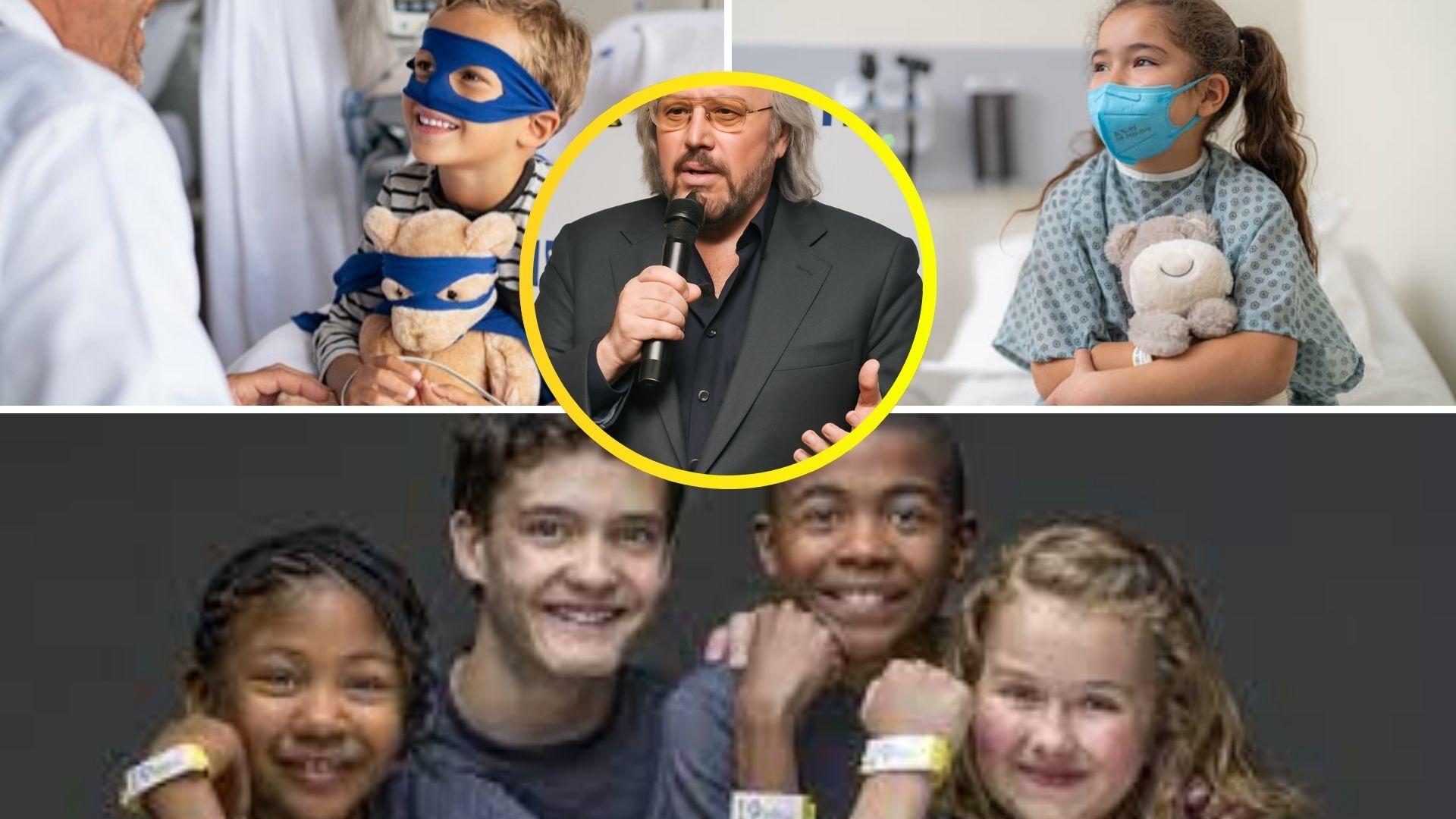 TOUGH MOMENT: Barry Gibb Reaches Out for Kids. At a Children’s Miracle Network Hospitals event, he quietly showed his support, saying, “I understand the pain… I don’t want these kids to face it alone.”