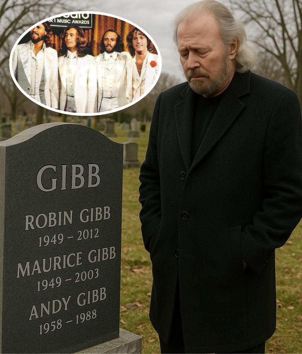 “Sometimes I still talk to them…” Barry Gibb reveals a rare, heartfelt moment, recalling a quiet visit to the graves of his brothers — Robin, Andy, and Maurice. “Sometimes I still talk to them…” Barry Gibb reveals a rare, heartfelt moment, recalling a quiet visit to the graves of his brothers — Robin, Andy, and Maurice.