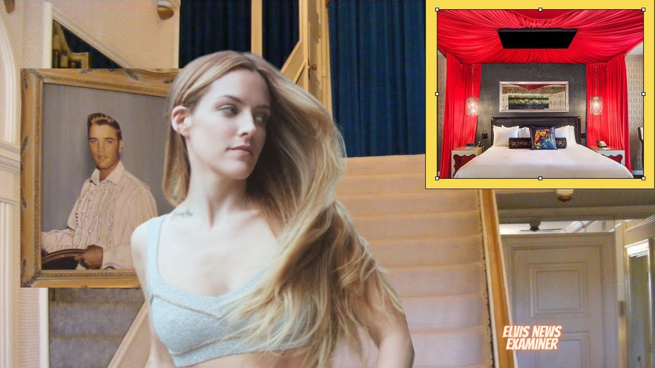 Elvis' granddaughter Riley Keough revealing secrets of Elvis bedroom  upstairs in Graceland
